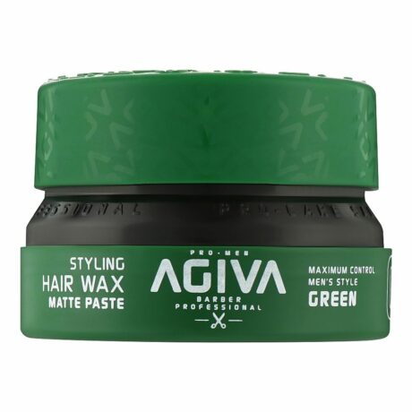 3 AGIVA STYLING HAIR WAX MATTE PASTE - GREEN 155ML