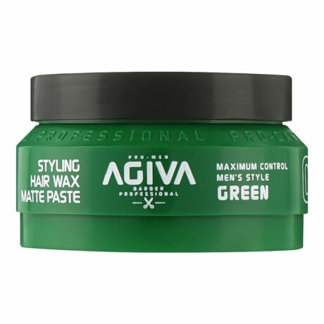 3 AGIVA STYLING HAIR WAX MATTE PASTE - GREEN 90ML