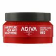 5 AGIVA STYLING HAIR WAX AQUA MEGA STRONG - RED 90ML