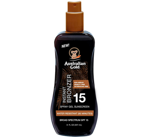 AUSTRALIAN GOLD H SPF 15 SPRAY G+B9+D10