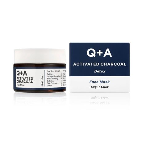 ACTIVATED CHARCOAL FACE MASK 50G Q+A