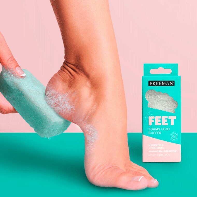 Freeman Soap Infused Foamy Foot Buffer - Imagen 2