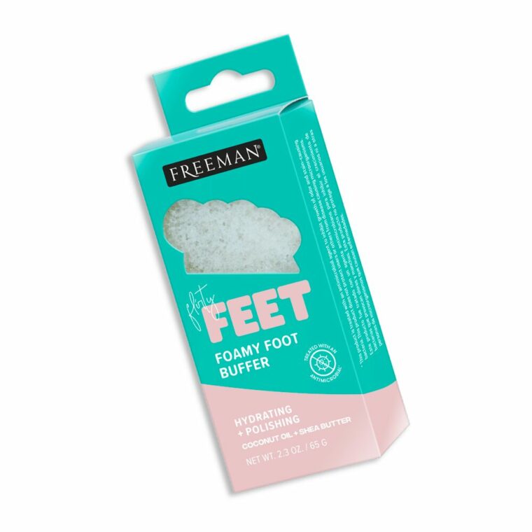 Freeman Soap Infused Foamy Foot Buffer