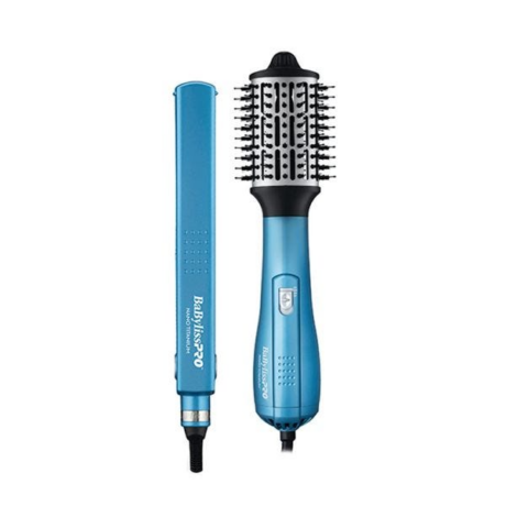 DUO PLANCHA IONICA 1 1 4 32 MM Y HOT AIR STYLING BRUSH 2.5 64 MM