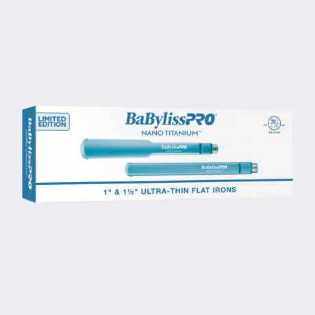 Juego de regalo de planchas alisadoras ultradelgadas de 1 in y 1½ in BaBylissPRO® Nano Titanium™