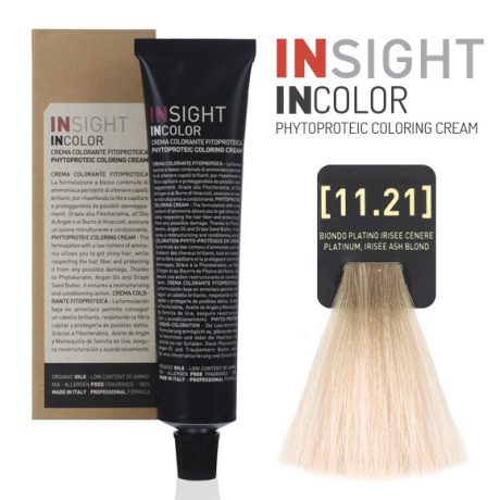 INSIGHT INCOLOR 11.21 PLATINUM IRISEE ASH BLOND 100 ML TUBE