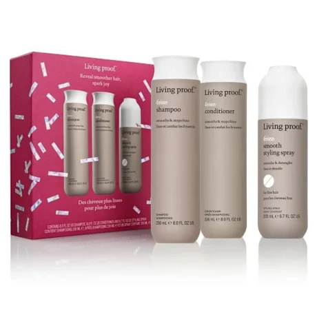 LIVING PROOF KIT NO FRIZZ (SH 8+COND 8 OZ+SMOOTH SPRAY 6.7 OZ)