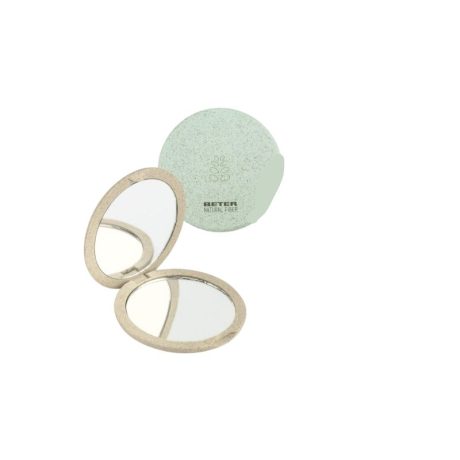NATURAL FIBER ESPEJO DE BOLSO DOBLE X4