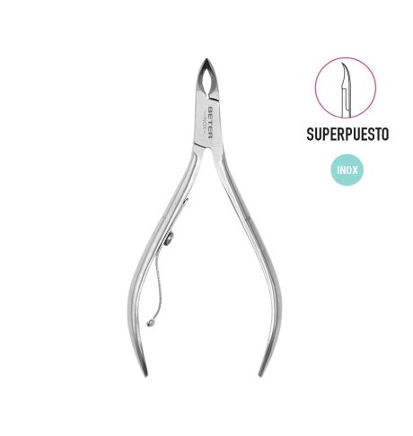 NIPPER INOXIDABLE DE MANICURA SUPERPUESTO (PIEL)