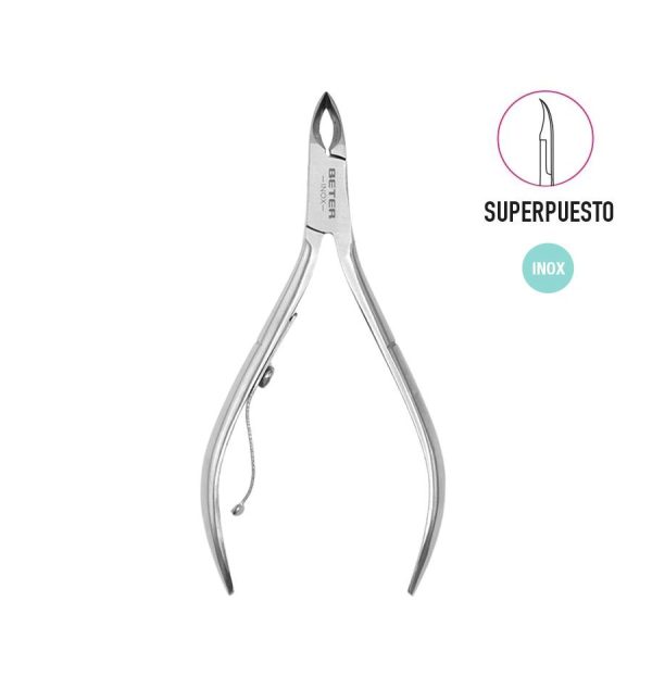 NIPPER INOXIDABLE DE MANICURA SUPERPUESTO (PIEL)