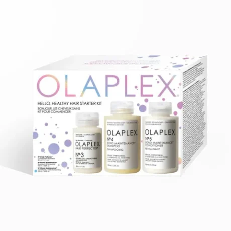 OLAPLEX HELLO HEALTHY HARI STARTER KIT CONTAIN NO.3 50ML NO4 BOND MAINTENANCE 100ML
