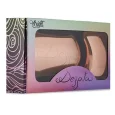 CEPILLO PARA EL CABELLO DESSATA KIT ORIGINAL+MINI ORO ROSA METAL