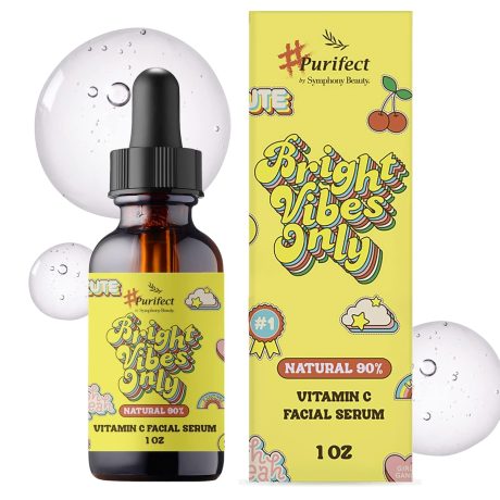 FACIAL SERUM - BRIGHT VIBES ONLY - VITAMIN C 1 FL OZ