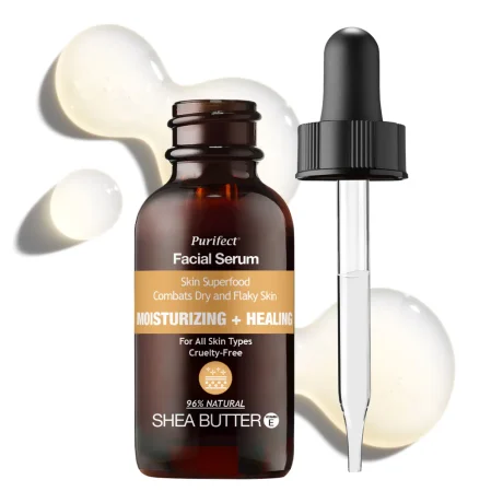 FACIAL SERUM - MOISTURIZING & HEALING - SHEA BUTTER + VITAMIN E