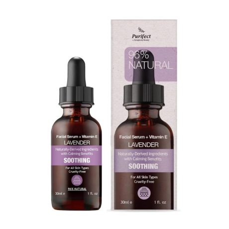 FACIAL SERUM - SOOTHING - LAVENDER + VITAMIN E