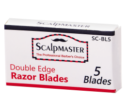 SCALPMASTER BARBER DOUBLE-EDGE RELACEMENT BLADES FOR SC-7000