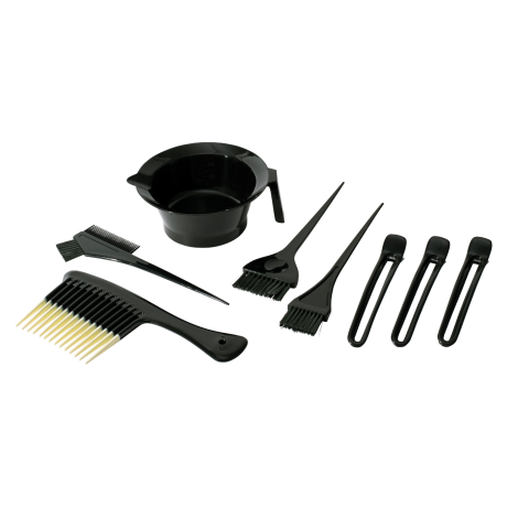 SOFTN STYLE 9 PC. HAIR COLORIST TOOL KIT